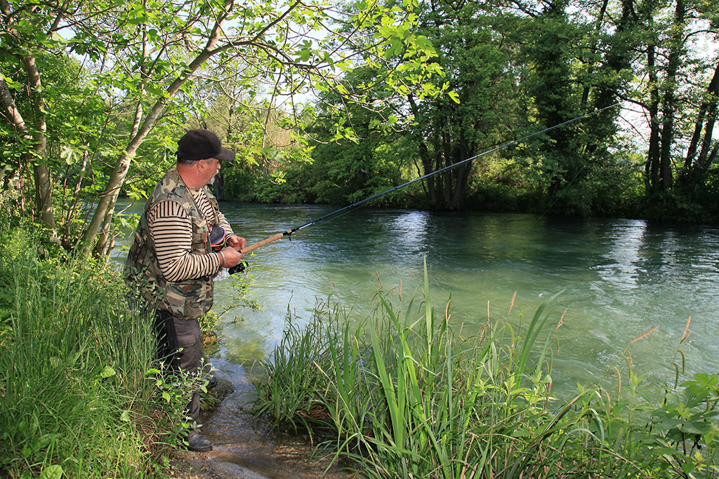 Ouverture de la pêche et tissus Camouflage 